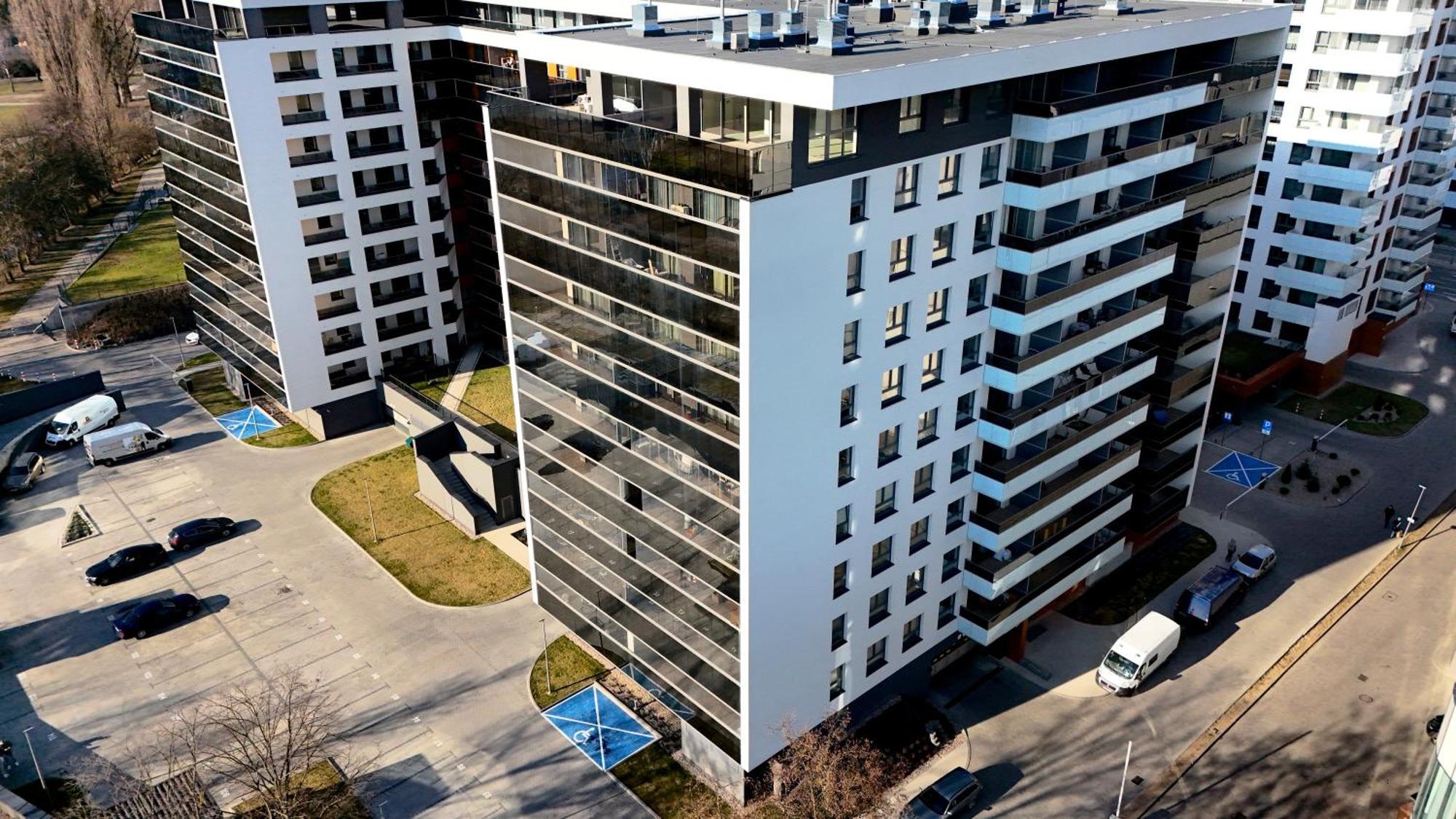 Modern Sky Apartments ビャウィストク エクステリア 写真